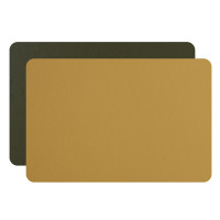 ADJ Прямоугольный плейсмат, 45x30 см., цвет: горчичный/оливковый ADJ Прямоугольный плейсмат, 45x30 см., цвет: горчичный/оливковый