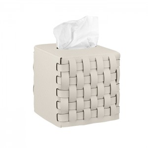 ADJ Салфетница, 12х12хH12 см., цвет: устричный/пепельная роза ADJ Салфетница, 12х12хH12 см., цвет: устричный/пепельная роза