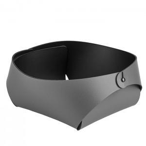 ADJ Корзинка Flora, 15x15xH7 см., цвет: серый/черный ADJ Корзинка Flora, 15x15xH7 см., цвет: серый/черный