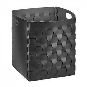 ADJ Корзинка Dubai, 35x35xH40 см., цвет: черный/серый ADJ Корзинка Dubai, 35x35xH40 см., цвет: черный/серый