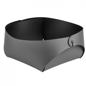 ADJ Корзинка Flora, 20x20xH9 см., цвет: серый/черный ADJ Корзинка Flora, 20x20xH9 см., цвет: серый/черный