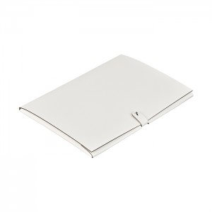 ADJ Папка для бумаг А4, 23x31 см., цвет: белый/панна котта ADJ Папка для бумаг А4, 23x31 см., цвет: белый/панна котта