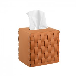 ADJ Салфетница, 12х12хH12 см., цвет: коньяк/бордо ADJ Салфетница, 12х12хH12 см., цвет: коньяк/бордо