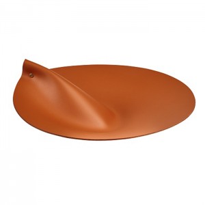 ADJ Крышка для корзины для белья, D40 см., цвет: коньяк/бордо ADJ Крышка для корзины для белья, D40 см., цвет: коньяк/бордо