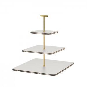 ADJ Сервировочная стойка 30x30xH35см., ручка Т, цвет: устричный/фурнитура золото ADJ Сервировочная стойка 30x30xH35см., ручка Т, цвет: устричный/фурнитура золото