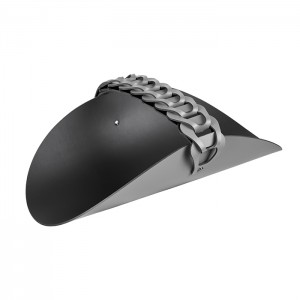 ADJ Открытая корзина для СПА Riviera, 48x28 см., цвет: серый/черный ADJ Открытая корзина для СПА Riviera, 48x28 см., цвет: серый/черный