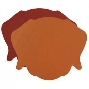 ADJ Костер детский Dog, 12x12 см., цвет: коньяк/бордо ADJ Костер детский Dog, 12x12 см., цвет: коньяк/бордо