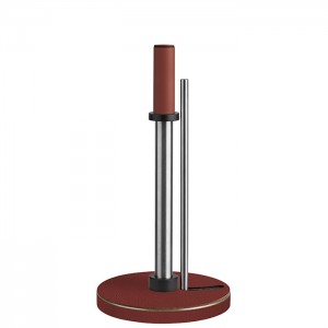 ADJ Держатель для кухонных рулонов, 16х35 см., цвет: бордо/коньяк ADJ Держатель для кухонных рулонов, 16х35 см., цвет: бордо/коньяк