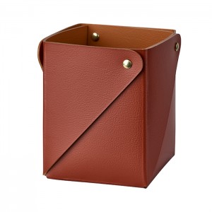 ADJ Коробочка MIU 7x7xH8 см., цвет: бордо/коньяк ADJ Коробочка MIU 7x7xH8 см., цвет: бордо/коньяк