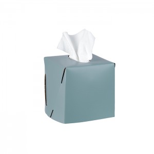 ADJ Салфетница Kleenex, 12x12xH12 см., цвет: небесный/эвкалипт ADJ Салфетница Kleenex, 12x12xH12 см., цвет: небесный/эвкалипт