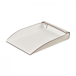 ADJ Лоток для бумаг, 32x23 см., цвет: панна котта/белый ADJ Лоток для бумаг, 32x23 см., цвет: панна котта/белый