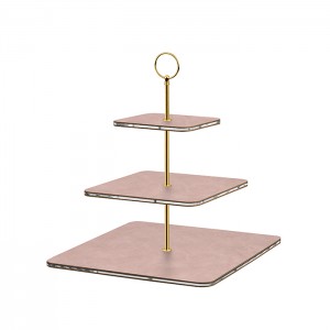 ADJ Сервировочная стойка 30x30xH35см., ручка круглая, цвет: пепельная роза/фурнитура золото ADJ Сервировочная стойка 30x30xH35см., ручка круглая, цвет: пепельная роза/фурнитура золото