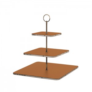 ADJ Сервировочная стойка 30x30xH35см., ручка круглая, цвет: коньяк/фурнитура бронза ADJ Сервировочная стойка 30x30xH35см., ручка круглая, цвет: коньяк/фурнитура бронза