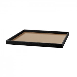 ADJ Поднос Mondo, 25x25xH3 см., цвет: капучино/шоколад ADJ Поднос Mondo, 25x25xH3 см., цвет: капучино/шоколад