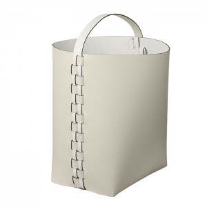 ADJ Корзина, 35x30xH45 см., цвет: панна котта/белый ADJ Корзина, 35x30xH45 см., цвет: панна котта/белый