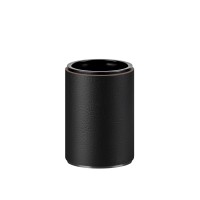 ADJ Стакан для зубных щеток, D7xH10 см., цвет:graphite/черный ADJ Стакан для зубных щеток, D7xH10 см., цвет:graphite/черный