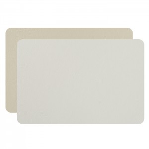 ADJ Плейсмат для рабочего стола, 48x65 см., цвет: белый/панна котта