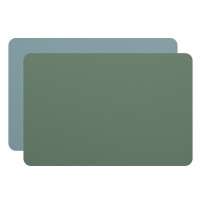 ADJ Плейсмат для рабочего стола, 48x65 см., цвет: небесный/эвкалипт ADJ Плейсмат для рабочего стола, 48x65 см., цвет: небесный/эвкалипт