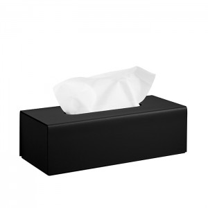 ADJ Салфетница, 12х25хH8 см., цвет: черный/серый ADJ Салфетница, 12х25хH8 см., цвет: черный/серый