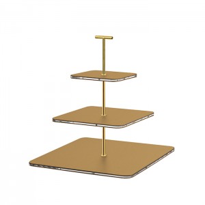 ADJ Сервировочная стойка 30x30xH35см., ручка Т, цвет: горчица/фурнитура золото ADJ Сервировочная стойка 30x30xH35см., ручка Т, цвет: горчица/фурнитура золото