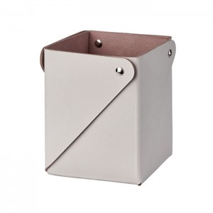 ADJ Стаканчик, 8x8xH10,5 см., цвет: устричный/пепельная роза ADJ Стаканчик, 8x8xH10,5 см., цвет: устричный/пепельная роза