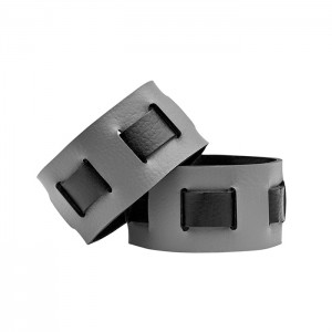 ADJ Кольцо для салфеток Bottega, D5 см., цвет: серый/черный ADJ Кольцо для салфеток Bottega, D5 см., цвет: серый/черный