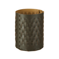 ADJ Корзина Bottega, D20xH25 см., цвет: оливковый/горчичный ADJ Корзина Bottega, D20xH25 см., цвет: оливковый/горчичный
