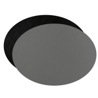 ADJ Овальный плейсмат, 47,5x35 см., цвет: серый/черный ADJ Овальный плейсмат, 47,5x35 см., цвет: серый/черный