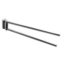 Полотенцедержатель COLOMBO DESIGN LUNA B0112 двойной поворотный Полотенцедержатель COLOMBO DESIGN LUNA B0112 двойной поворотный