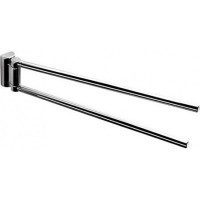 Полотенцедержатель COLOMBO DESIGN LUNA B0113 двойной поворотный Полотенцедержатель COLOMBO DESIGN LUNA B0113 двойной поворотный