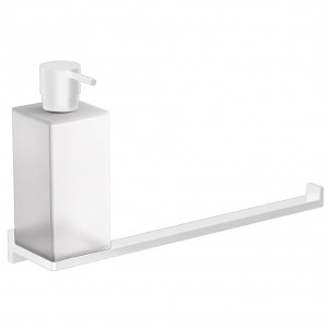 Полотенцедержатель с дозатором COLOMBO DESIGN LOOK B1674.BM настенный