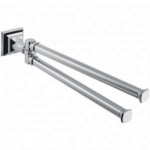 Полотенцедержатель COLOMBO DESIGN PORTOFINO B3212 двойной Полотенцедержатель COLOMBO DESIGN PORTOFINO B3212 двойной