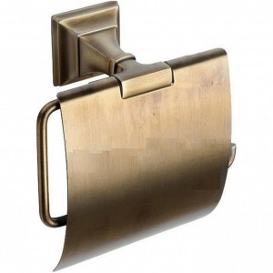 Держатель туалетной бумаги COLOMBO DESIGN PORTOFINO B3291.BR с крышкой Держатель туалетной бумаги COLOMBO DESIGN PORTOFINO B3291.BR с крышкой