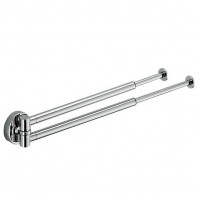 Полотенцедержатель COLOMBO DESIGN PLUS W4914 двойной выдвижной
