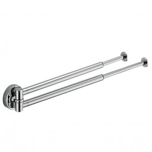 Полотенцедержатель COLOMBO DESIGN PLUS W4914 двойной выдвижной