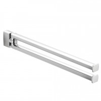 Полотенцедержатель COLOMBO DESIGN LULU B6212 двойной Полотенцедержатель COLOMBO DESIGN LULU B6212 двойной