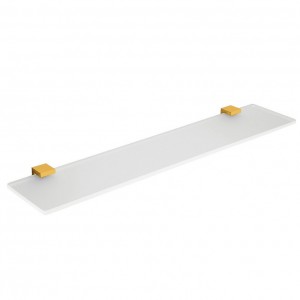 Полочка COLOMBO DESIGN LULU B6216.GOLD стеклянная Полочка COLOMBO DESIGN LULU B6216.GOLD стеклянная