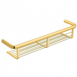 Полочка корзинка COLOMBO DESIGN LULU B6233.GOLD одинарная Полочка корзинка COLOMBO DESIGN LULU B6233.GOLD одинарная