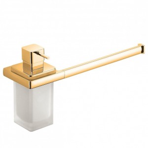 Полотенцедержатель с дозатором COLOMBO DESIGN LULU B6274.GOLD настенный Полотенцедержатель с дозатором COLOMBO DESIGN LULU B6274.GOLD настенный