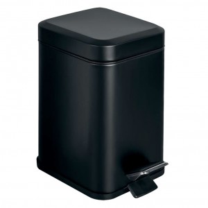 Ведро COLOMBO DESIGN COMPLEMENTI B9210.NM напольное с крышкой с педалью 3 л Ведро COLOMBO DESIGN COMPLEMENTI B9210.NM напольное с крышкой с педалью 3 л