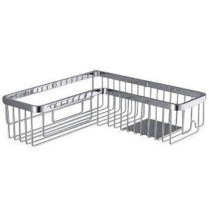 Полочка корзинка COLOMBO DESIGN ANGOLARI B9611 угловая одинарная Полочка корзинка COLOMBO DESIGN ANGOLARI B9611 угловая одинарная