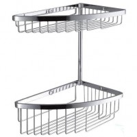 Полочка корзинка COLOMBO DESIGN ANGOLARI B9612 угловая двойная