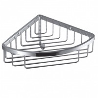 Полочка корзинка COLOMBO DESIGN ANGOLARI B9616 угловая одинарная с крючком Полочка корзинка COLOMBO DESIGN ANGOLARI B9616 угловая одинарная с крючком