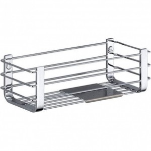 Полочка корзинка COLOMBO DESIGN ANGOLARI B9632 одинарная с металлической полочкой Полочка корзинка COLOMBO DESIGN ANGOLARI B9632 одинарная с металлической полочкой