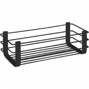 Полочка корзинка COLOMBO DESIGN ANGOLARI B9632.NM одинарная с металлической полочкой Полочка корзинка COLOMBO DESIGN ANGOLARI B9632.NM одинарная с металлической полочкой