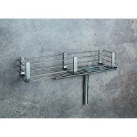 Полочка корзинка COLOMBO DESIGN ANGOLARI B9633.BM одинарная с металлической полочкой