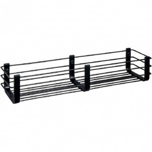 Полочка корзинка COLOMBO DESIGN ANGOLARI B9633.NM одинарная с металлической полочкой Полочка корзинка COLOMBO DESIGN ANGOLARI B9633.NM одинарная с металлической полочкой