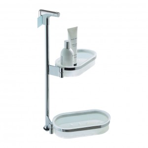 Полочка корзинка COLOMBO DESIGN ANGOLARI B9710 двойная Полочка корзинка COLOMBO DESIGN ANGOLARI B9710 двойная