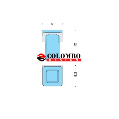 Стакан COLOMBO DESIGN FOREVER B2902 настенный