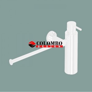 Полотенцедержатель с дозатором COLOMBO DESIGN PLUS W4975.BM настенный